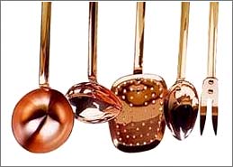 copper utensils